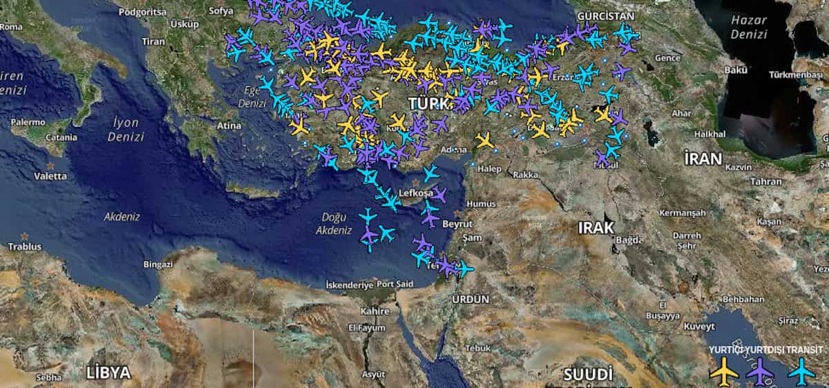 Türk Hava Yolları Uçak Takip